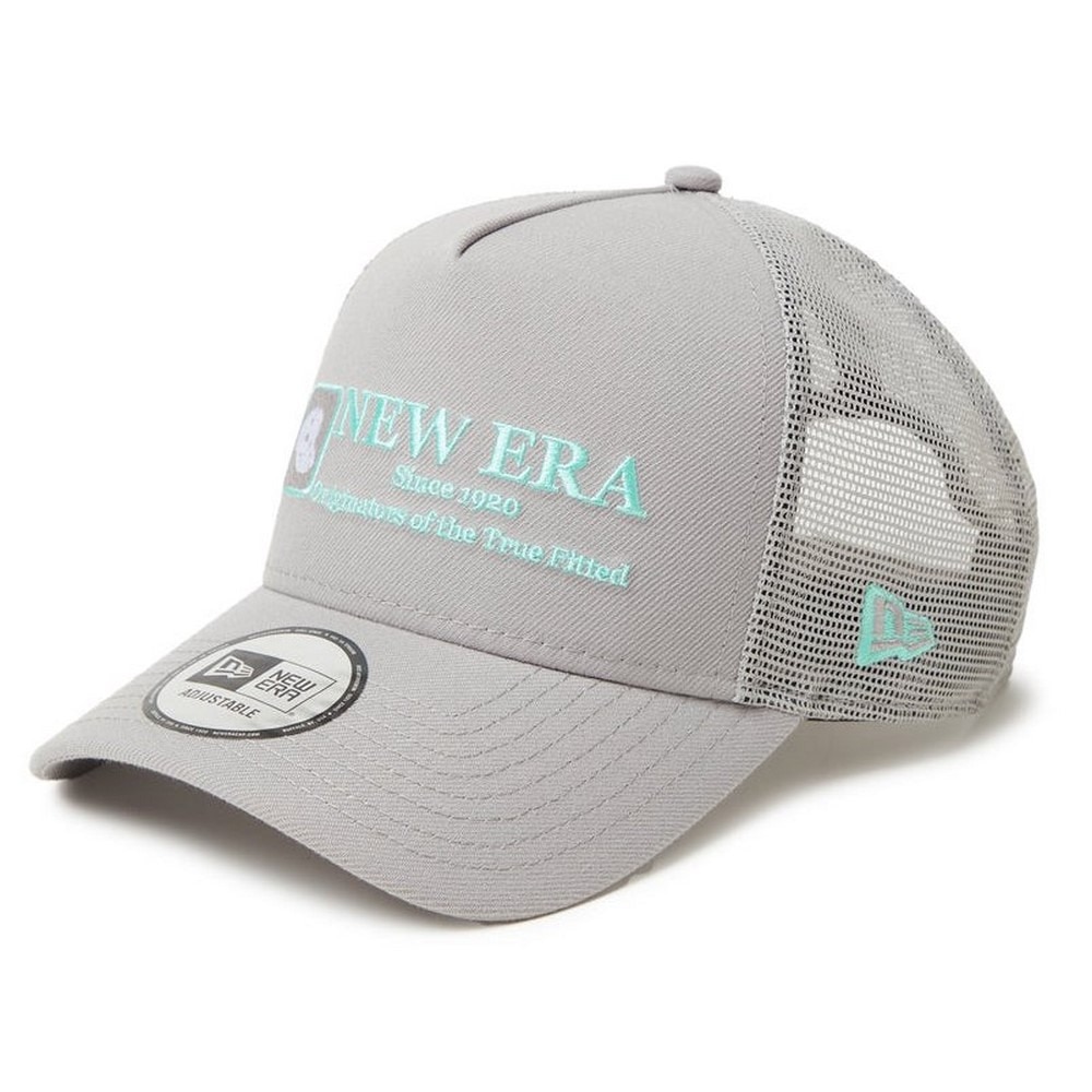 ニューエラ（NEW ERA）（メンズ、レディース）帽子 9FORTY A-Frame トラッカー キャップ Logo GRY グレー 56-60cm 14388649 スポーツキャップ