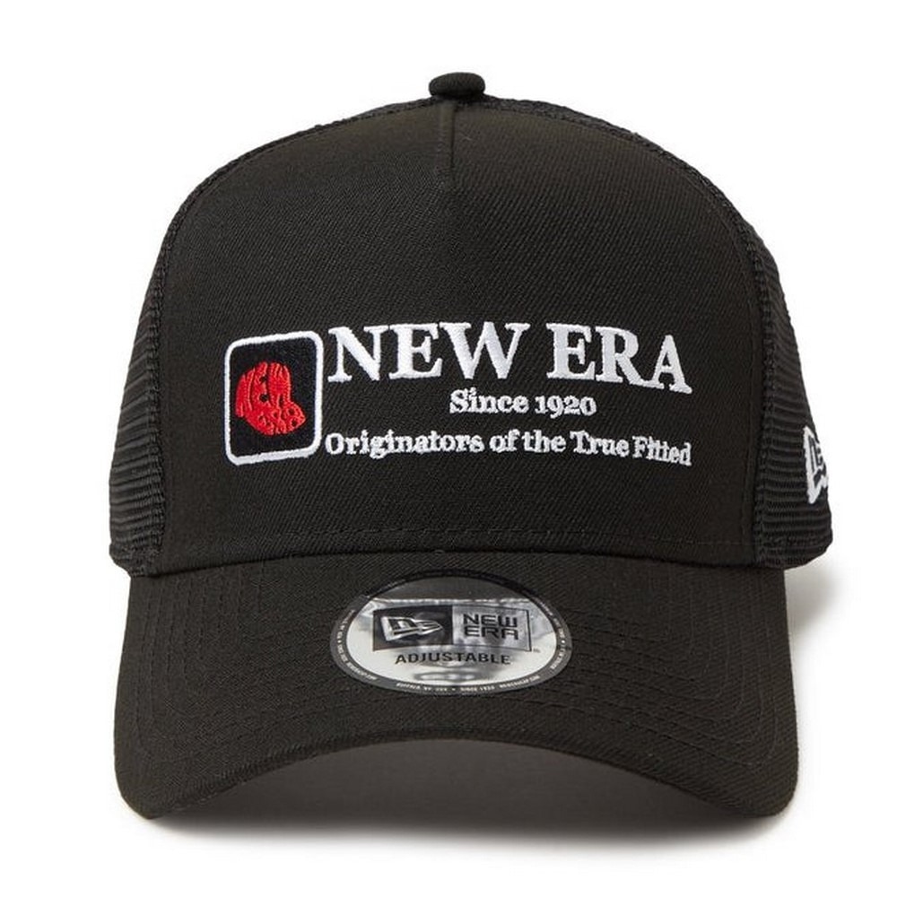 ニューエラ（NEW ERA）（メンズ、レディース）9FORTY A-Frame トラッカー キャップ Logo BLK 14388652