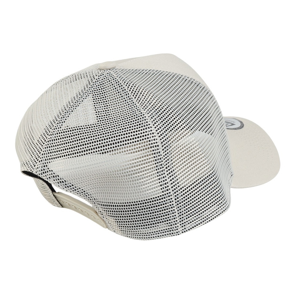 ニューエラ（NEW ERA）（メンズ、レディース）帽子 9FORTY A-Frame トラッカー  Box Logo TPUロゴ  オフホワイト 14388655 キャップ メッシュ おしゃれ 