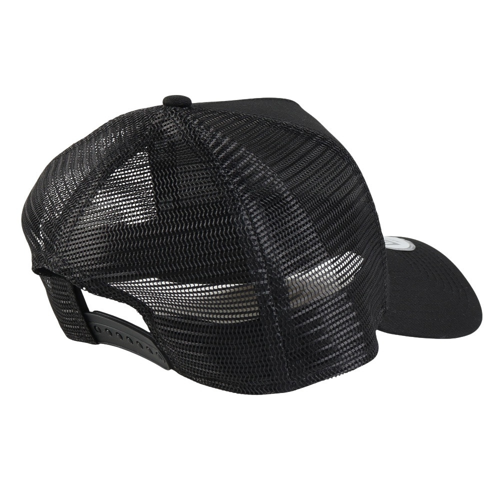 ニューエラ（NEW ERA）（メンズ、レディース）帽子 9FORTY A-Frame トラッカー  Box Logo TPUロゴ  黒 14388658 キャップ メッシュ おしゃれ 
