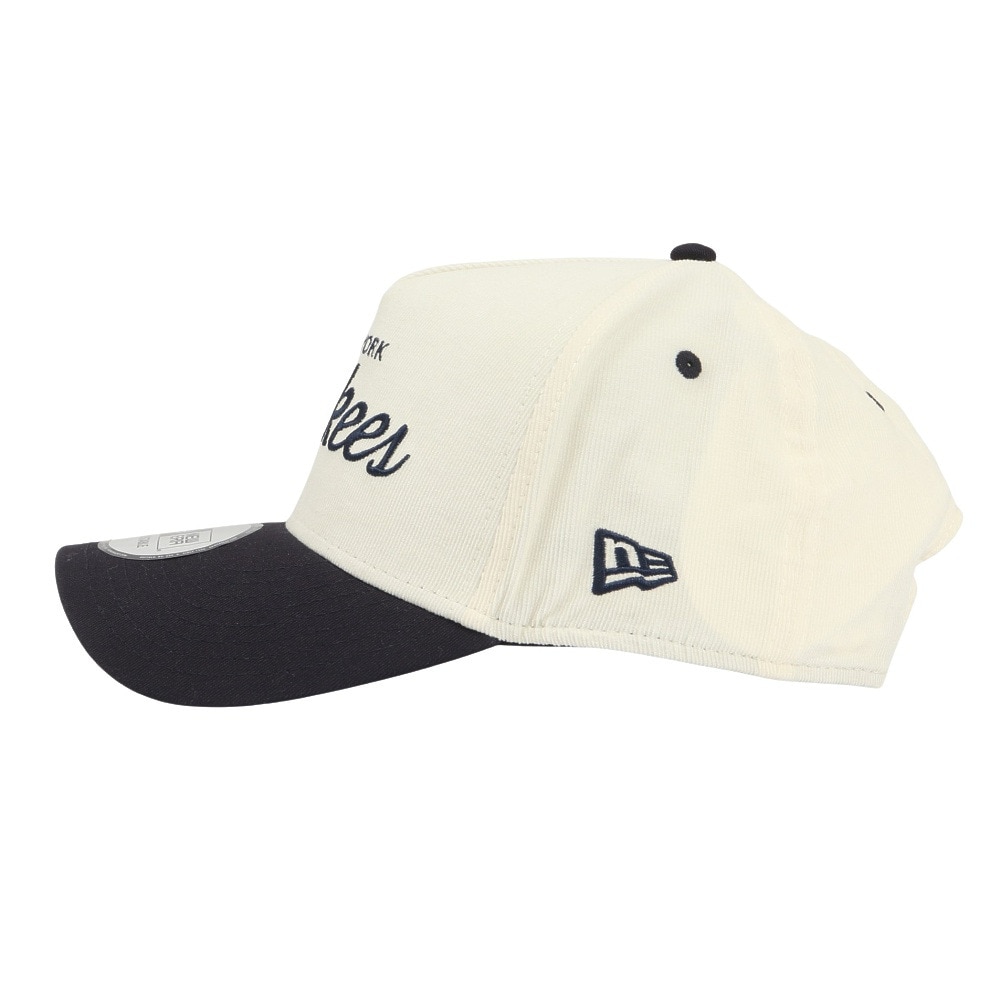 ニューエラ（NEW ERA）（メンズ、レディース）キャップ 9FORTY A-Frame Summer Corduroy ニューヨーク・ヤンキース 14388659 2トーン サイズ調整