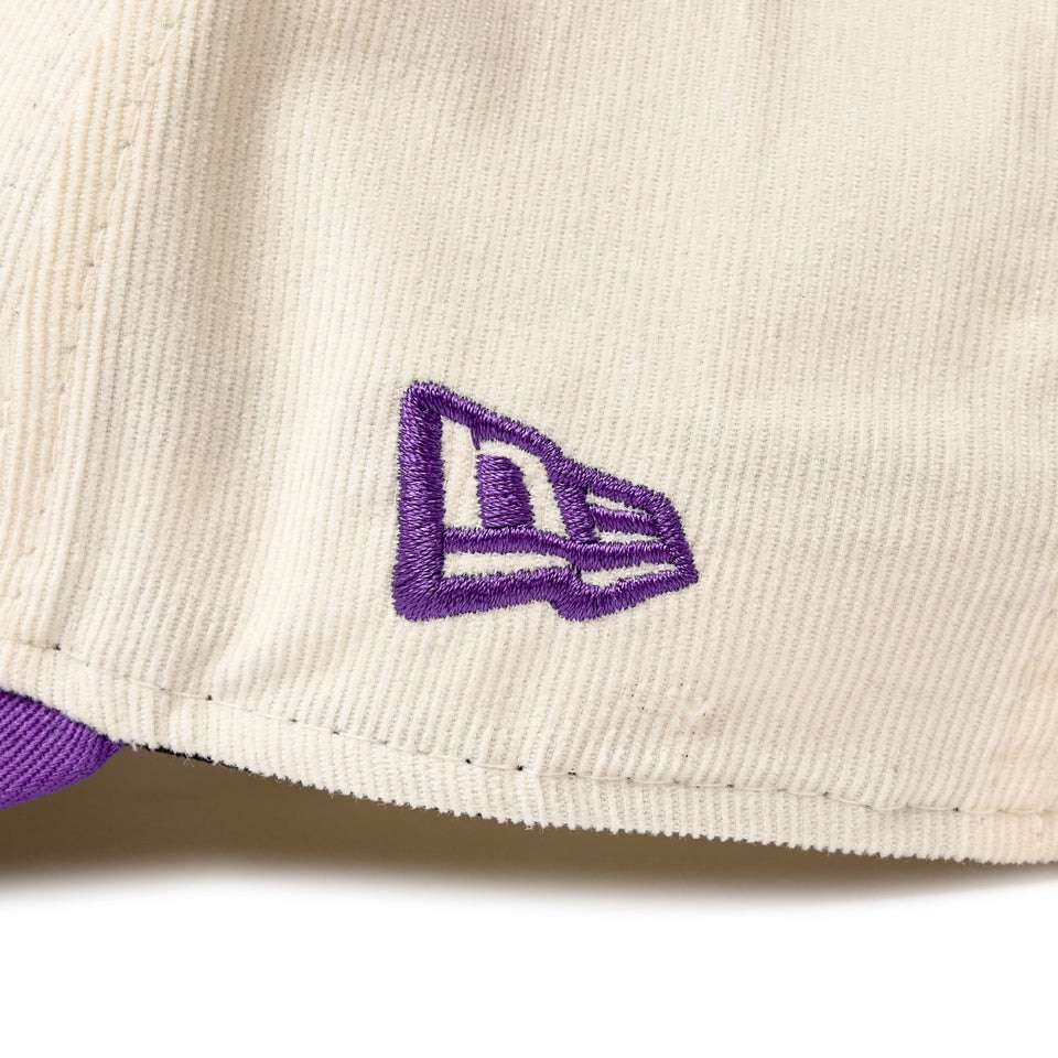ニューエラ（NEW ERA）（メンズ、レディース）キャップ 9FORTY A-Frame Summer Corduroy ロサンゼルス・レイカーズ 14388661