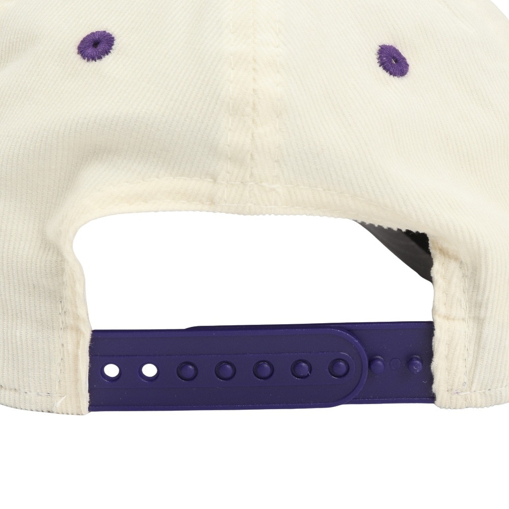 ニューエラ（NEW ERA）（メンズ、レディース）キャップ 9FORTY A-Frame Summer Corduroy ロサンゼルス・レイカーズ 14388661 2トーン サイズ調整