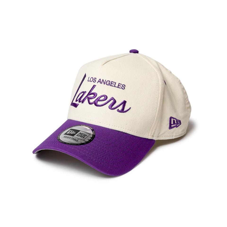 ニューエラ（NEW ERA）（メンズ、レディース）キャップ 9FORTY A-Frame Summer Corduroy ロサンゼルス・レイカーズ 14388661