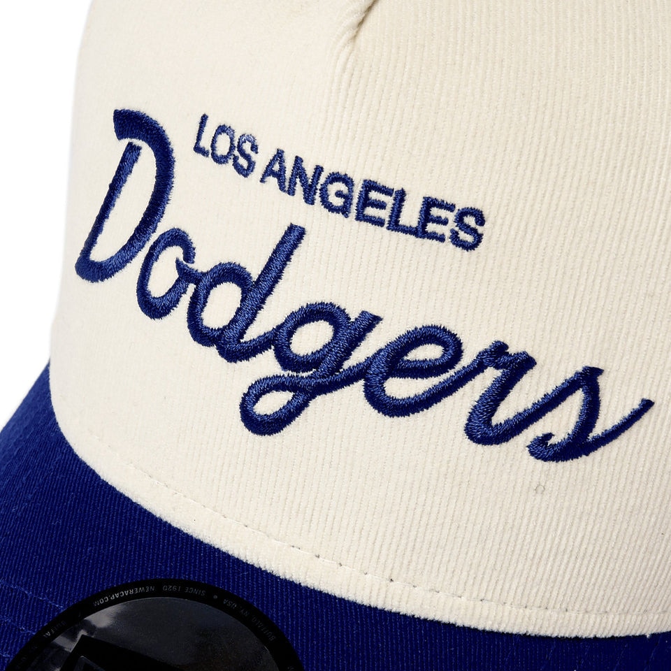 ニューエラ（NEW ERA）（メンズ、レディース）キャップ 9FORTY A-Frame Summer Corduroy ロサンゼルス・ドジャース 14388662