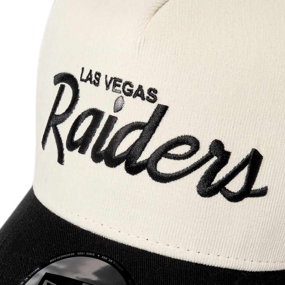 ニューエラ（NEW ERA）（メンズ、レディース）キャップ 9FORTY A-Frame Summer Corduroy ラスベガス・レイダース 14388663