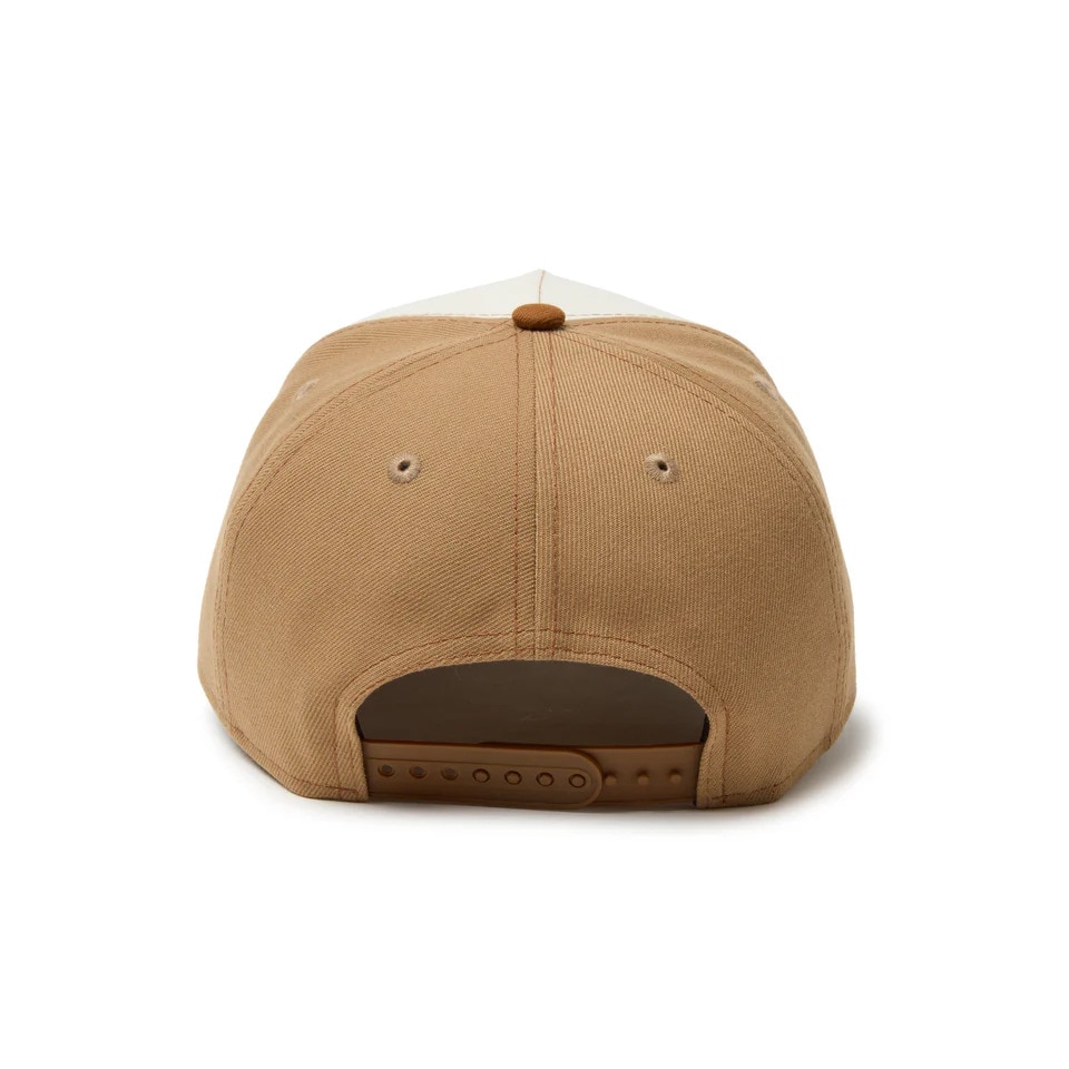 ニューエラ（NEW ERA）（メンズ、レディース）帽子 9FORTY A-Frame Pancakes ロサンゼルス・ドジャース カーキバイザー 14388666 MLB 野球 ヤンキース おしゃれ