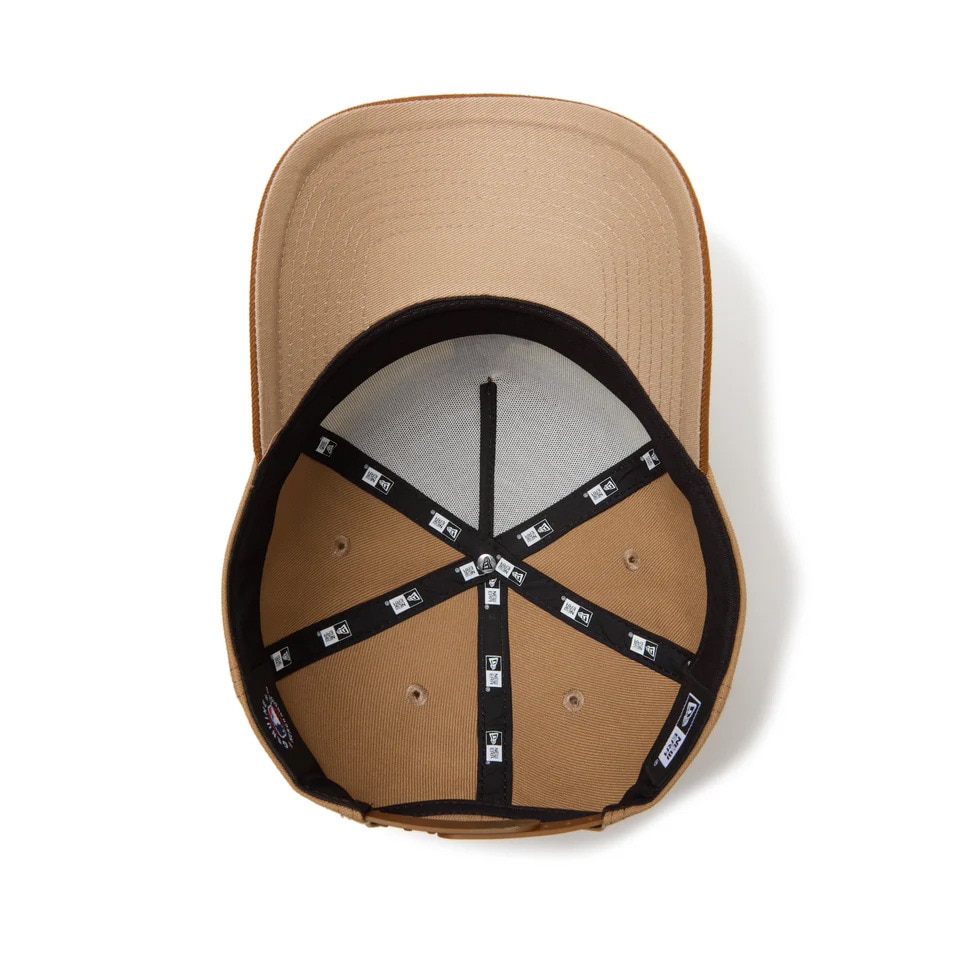 ニューエラ（NEW ERA）（メンズ、レディース）帽子 9FORTY A-Frame Pancakes ロサンゼルス・ドジャース カーキバイザー 14388666 MLB 野球 ヤンキース おしゃれ