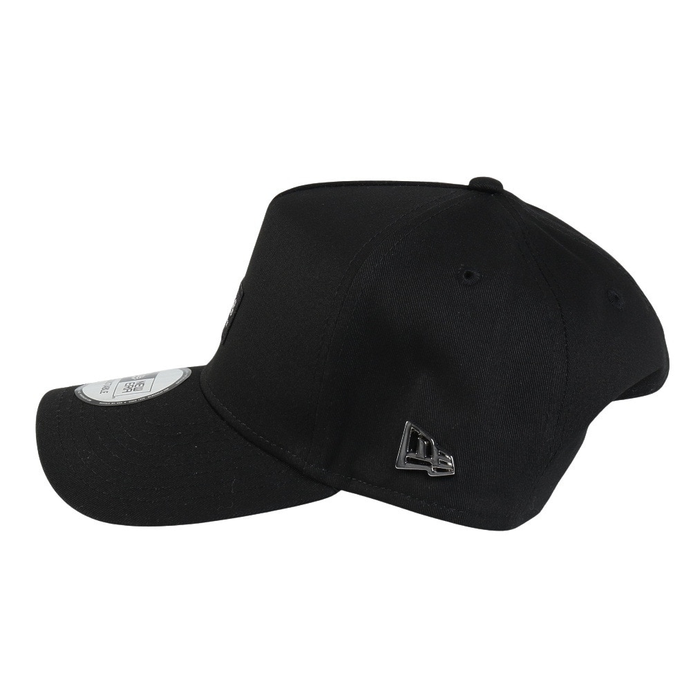 ニューエラ（NEW ERA）（メンズ、レディース）帽子 9FORTY A-Frame Metal Flag  ウーブンパッチ 黒 14388669 キャップ メッシュ おしゃれ 