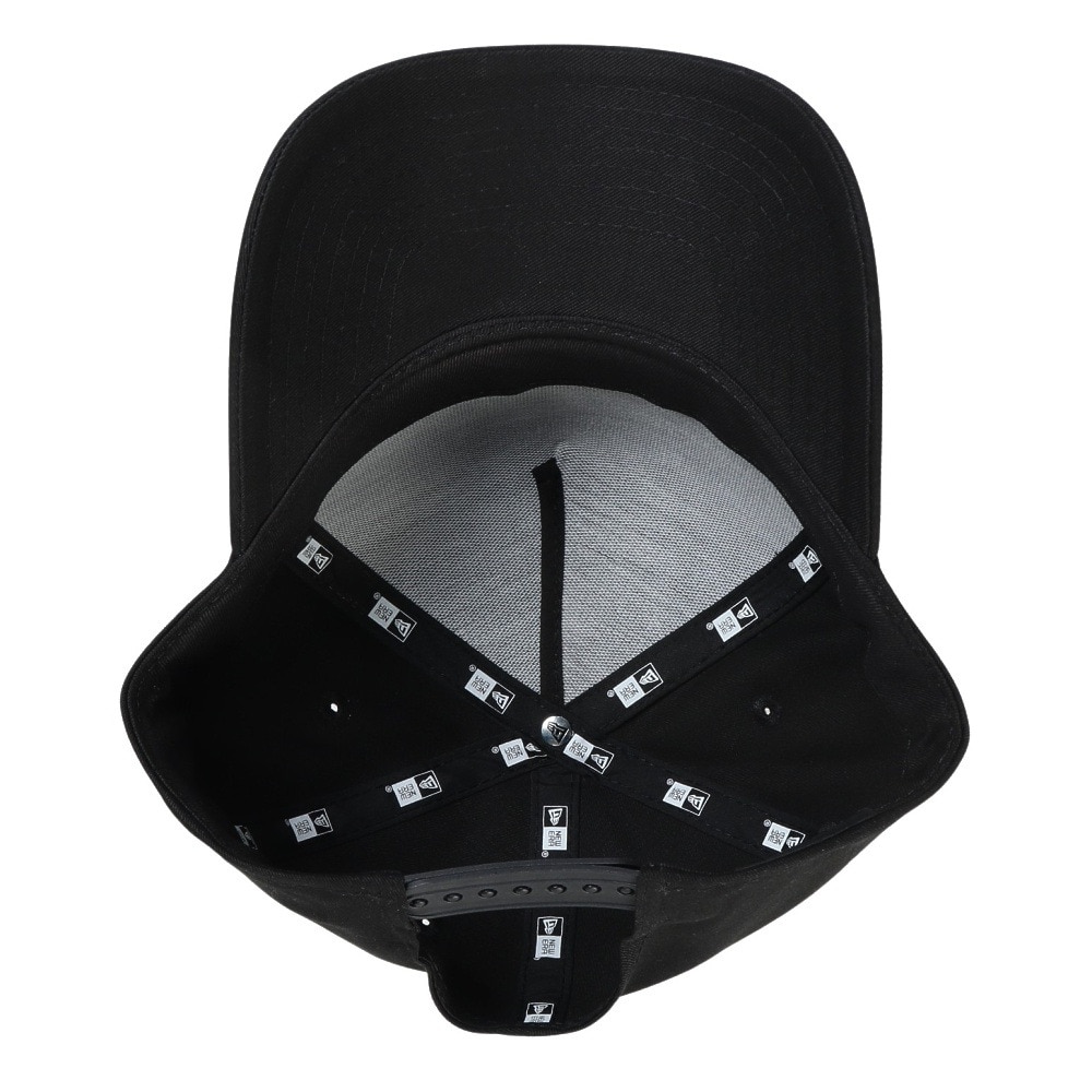 ニューエラ（NEW ERA）（メンズ、レディース）帽子 9FORTY A-Frame Metal Flag ブラック ウーブンパッチ キャップ 14388670