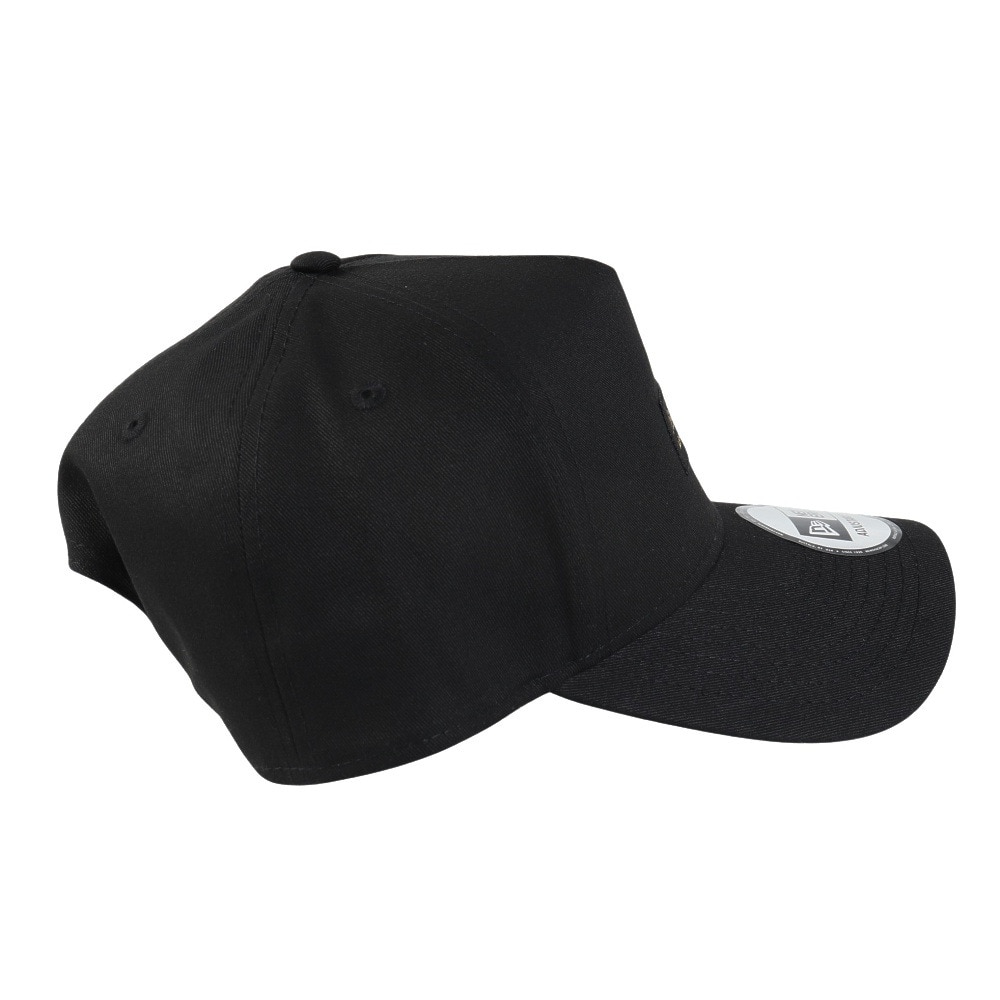ニューエラ（NEW ERA）（メンズ、レディース）帽子 9FORTY A-Frame Metal Flag ブラック ウーブンパッチ キャップ 14388670