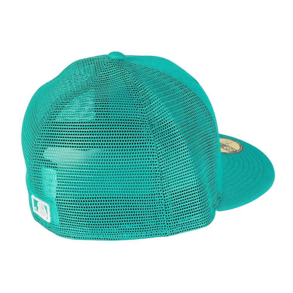 ニューエラ（NEW ERA）（メンズ、レディース）帽子 キャップ 59FIFTY トラッカー Beautiful Beach ニューヨーク・ヤンキース  青 S-Lサイズ 14388812 メッシュ