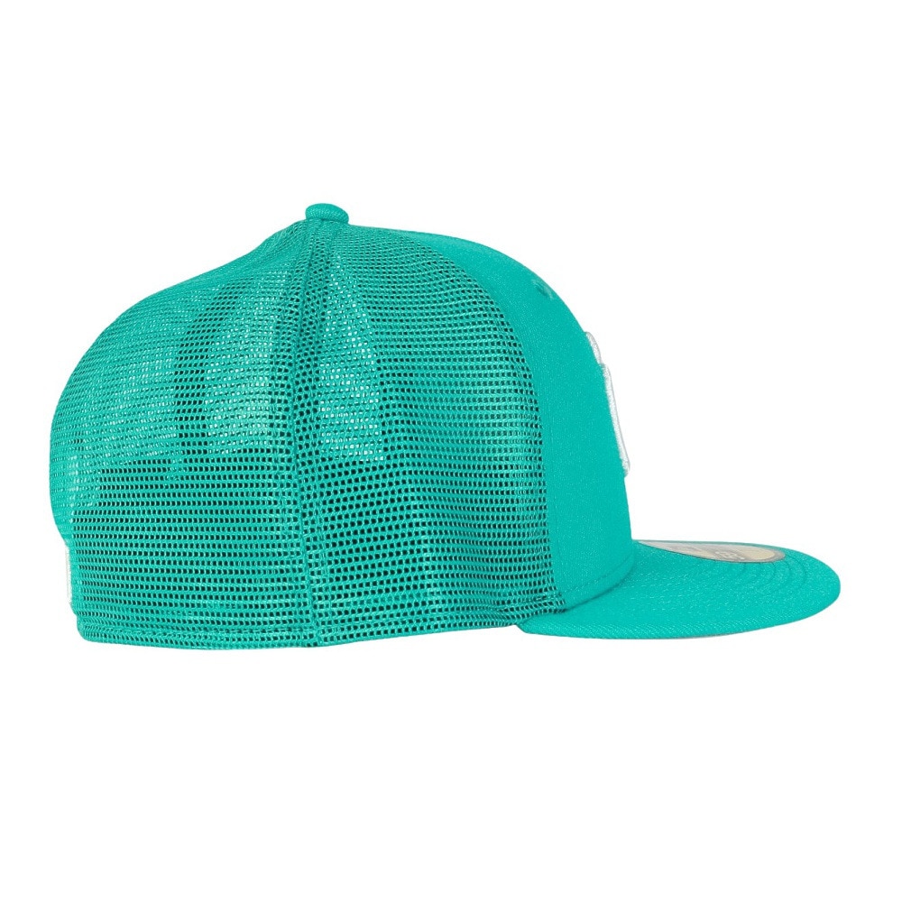 ニューエラ（NEW ERA）（メンズ、レディース）帽子 キャップ 59FIFTY トラッカー Beautiful Beach ニューヨーク・ヤンキース  青 S-Lサイズ 14388812 メッシュ