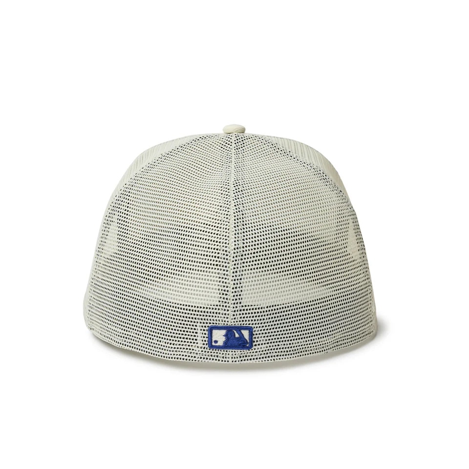 ニューエラ（NEW ERA）（メンズ、レディース）帽子 キャップ 59FIFTY トラッカー Beautiful Beach ロサンゼルス・ドジャース  白 S-Lサイズ 14388814 メッシュ