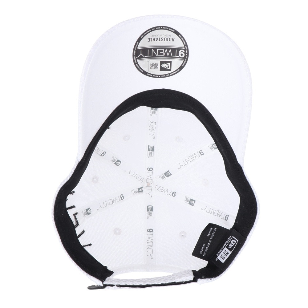ニューエラ（NEW ERA）（メンズ、レディース）キャップ 9TWENTY パフォーマンス Spacer メッシュ WHI 白 Mサイズ 14412066 メッシュ サイズ調整可 手洗い可