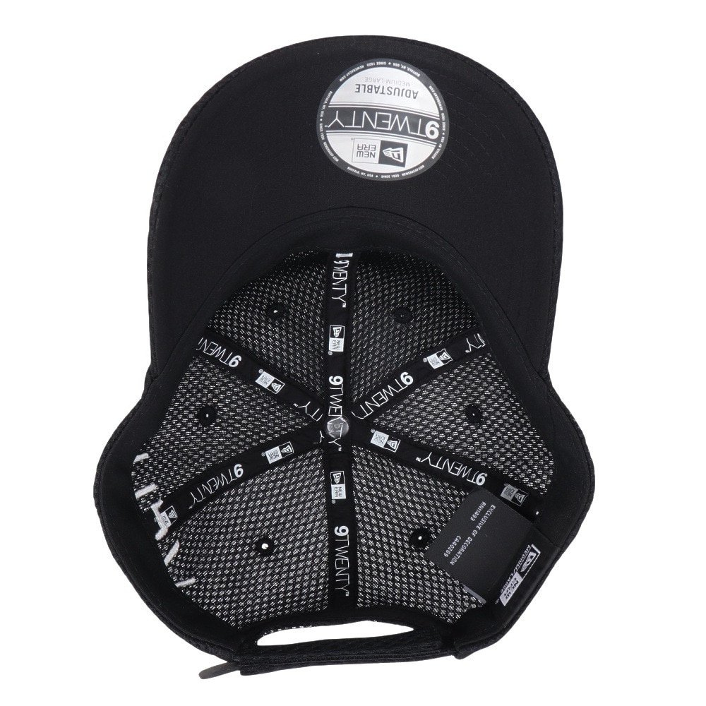 ニューエラ（NEW ERA）（メンズ、レディース）キャップ 9TWENTY パフォーマンス Spacer メッシュ BLK 黒 Mサイズ  14412067 メッシュ サイズ調整可 手洗い可