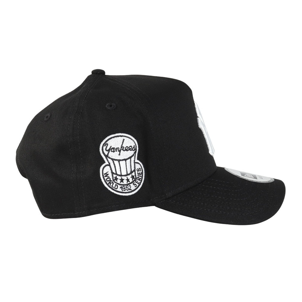 ニューエラ（NEW ERA）（メンズ、レディース）9FORTY A-Frame MLB Black & White ニューヨーク ヤンキース クーパーズタウン キャップ 14307496