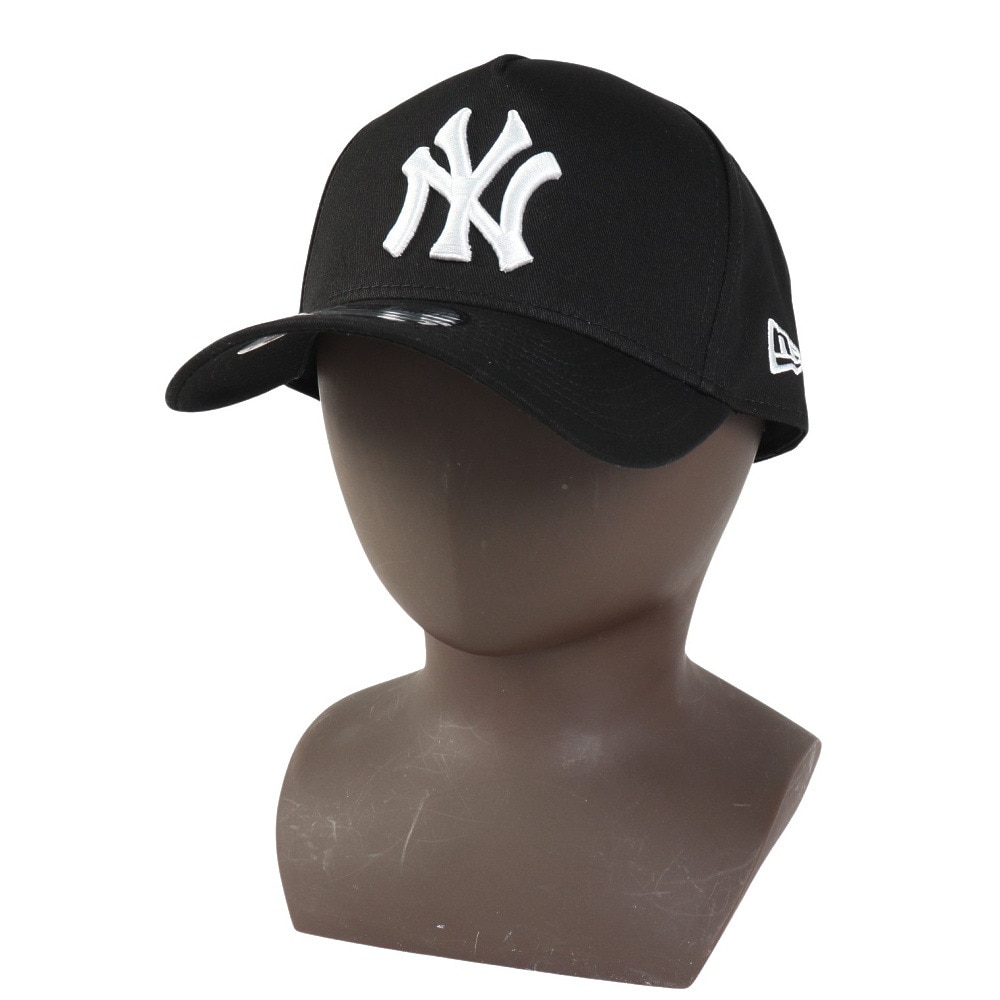 ニューエラ（NEW ERA）（メンズ、レディース）9FORTY A-Frame MLB Black & White ニューヨーク ヤンキース クーパーズタウン キャップ 14307496