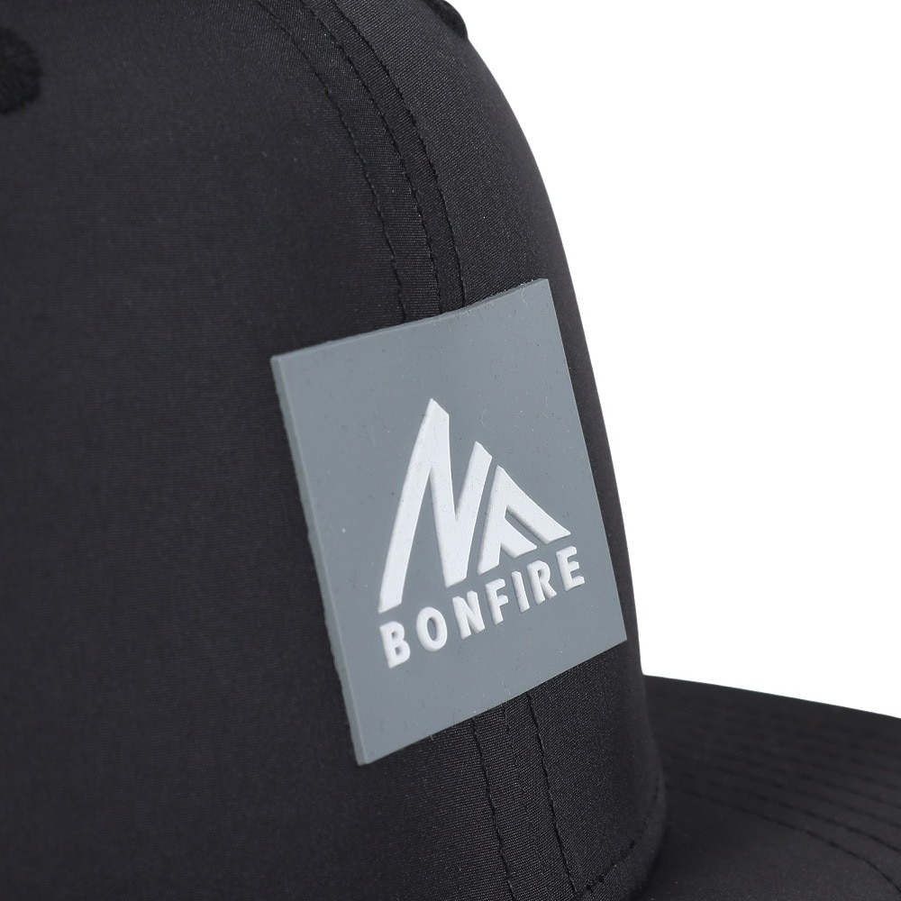 ボンファイア（Bonfire）（メンズ）メッシュキャップ レーザーカットBB  黒 20BNF5SST2371 BLK 吸汗速乾 接触冷感 シンプル カジュアル おしゃれ ファッション