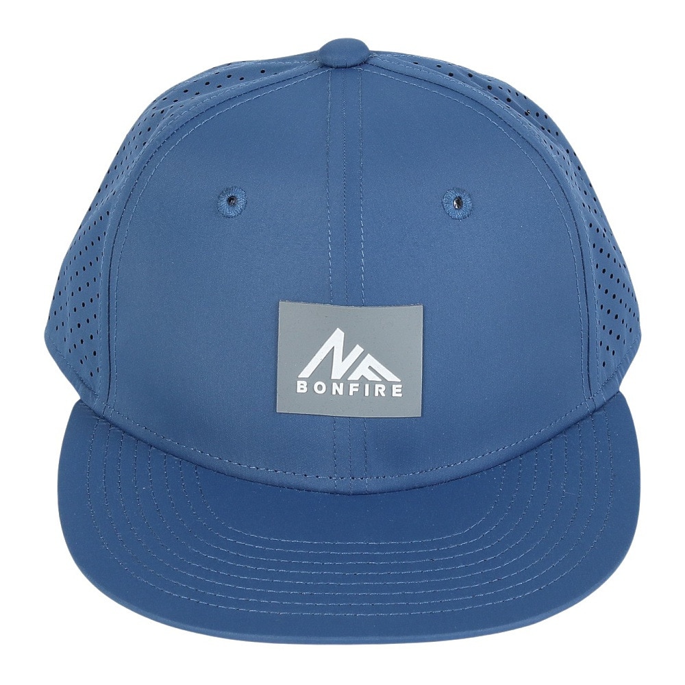 ボンファイア（Bonfire）（メンズ）メッシュキャップ レーザーカットBB  青 20BNF5SST2371 BLU 吸汗速乾 接触冷感 シンプル カジュアル おしゃれ ファッション
