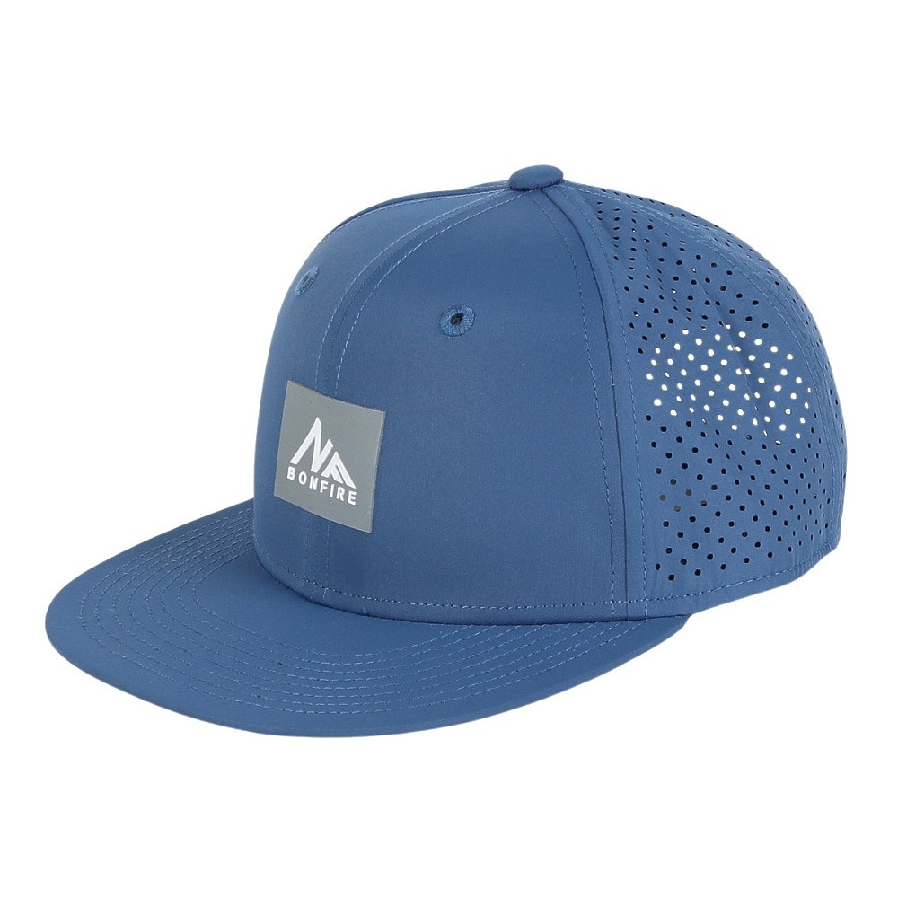ボンファイア（Bonfire）（メンズ）メッシュキャップ レーザーカットBB  青 20BNF5SST2371 BLU 吸汗速乾 接触冷感 シンプル カジュアル おしゃれ ファッション