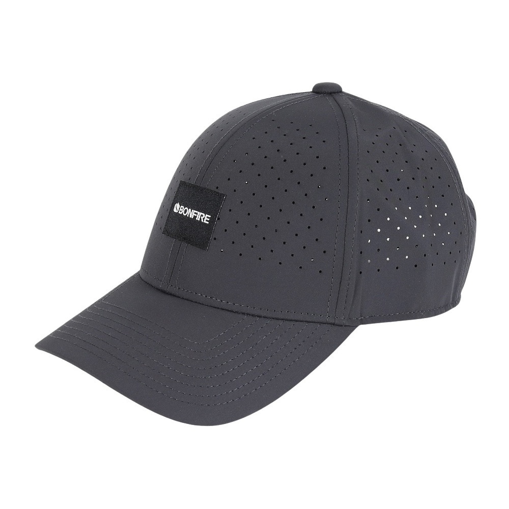 ボンファイア（Bonfire）（メンズ）メッシュキャップ レーザーカット チャコールグレー 20BNF5SST2372 CGRY 吸汗速乾 接触冷感 リフレクター カジュアル 