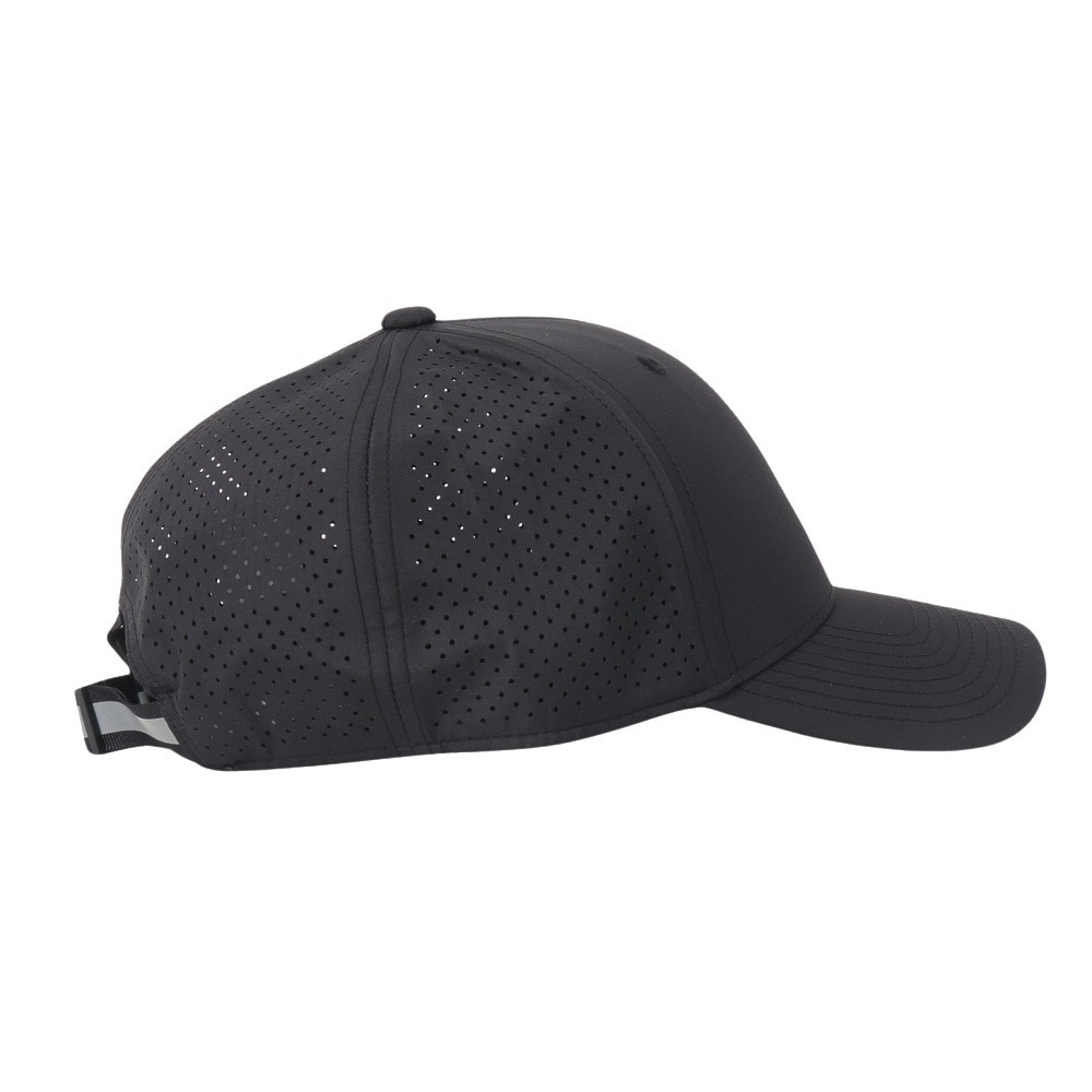 クー（Coo.）（メンズ）帽子 ビッグサイズ  レーザーメッシュキャップ 黒 897CO5ST0007 BLK 吸汗速乾 リフレクター 接触冷感 シンプル カジュアル 通気性