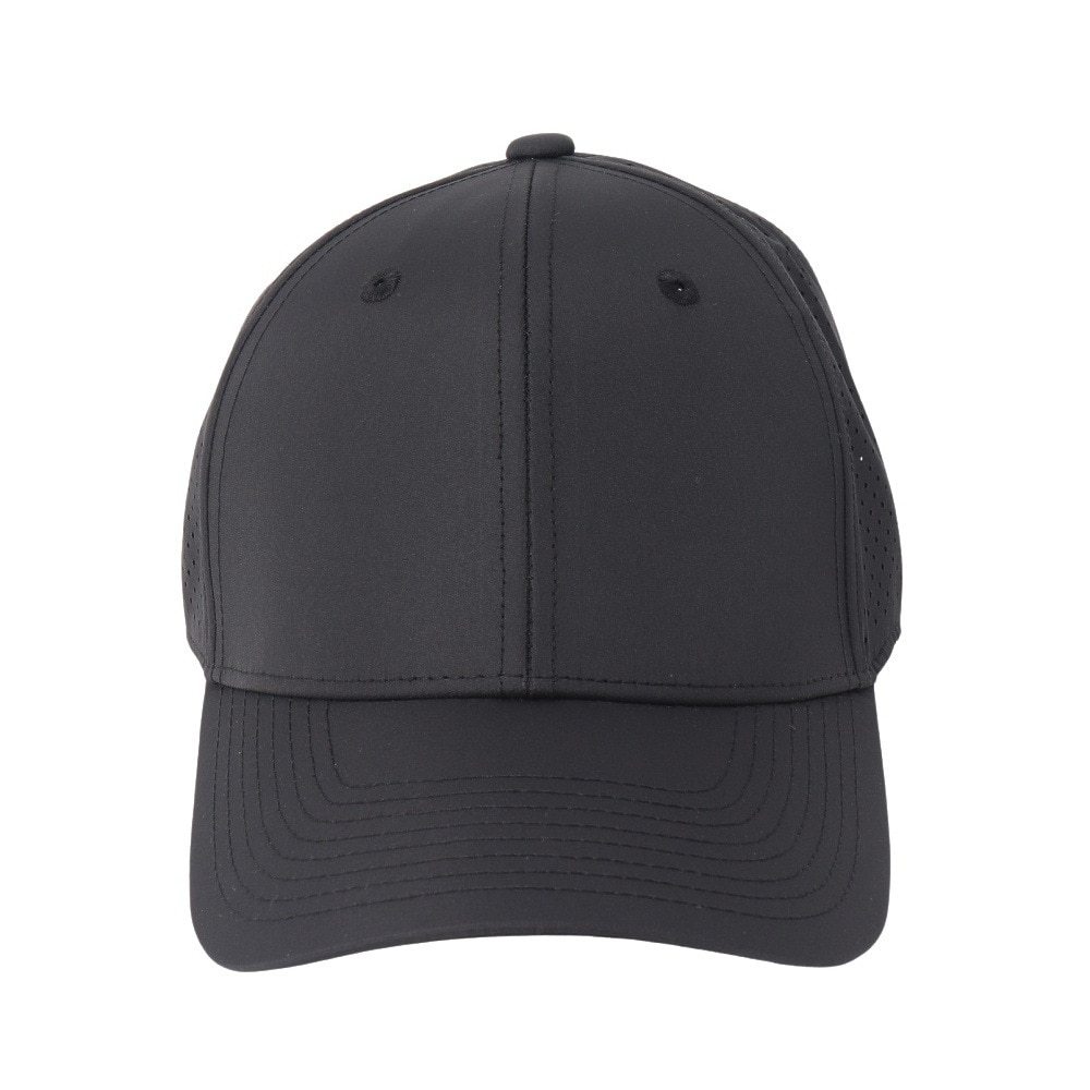 クー（Coo.）（メンズ）帽子 ビッグサイズ  レーザーメッシュキャップ 黒 897CO5ST0007 BLK 吸汗速乾 リフレクター 接触冷感 シンプル カジュアル 通気性
