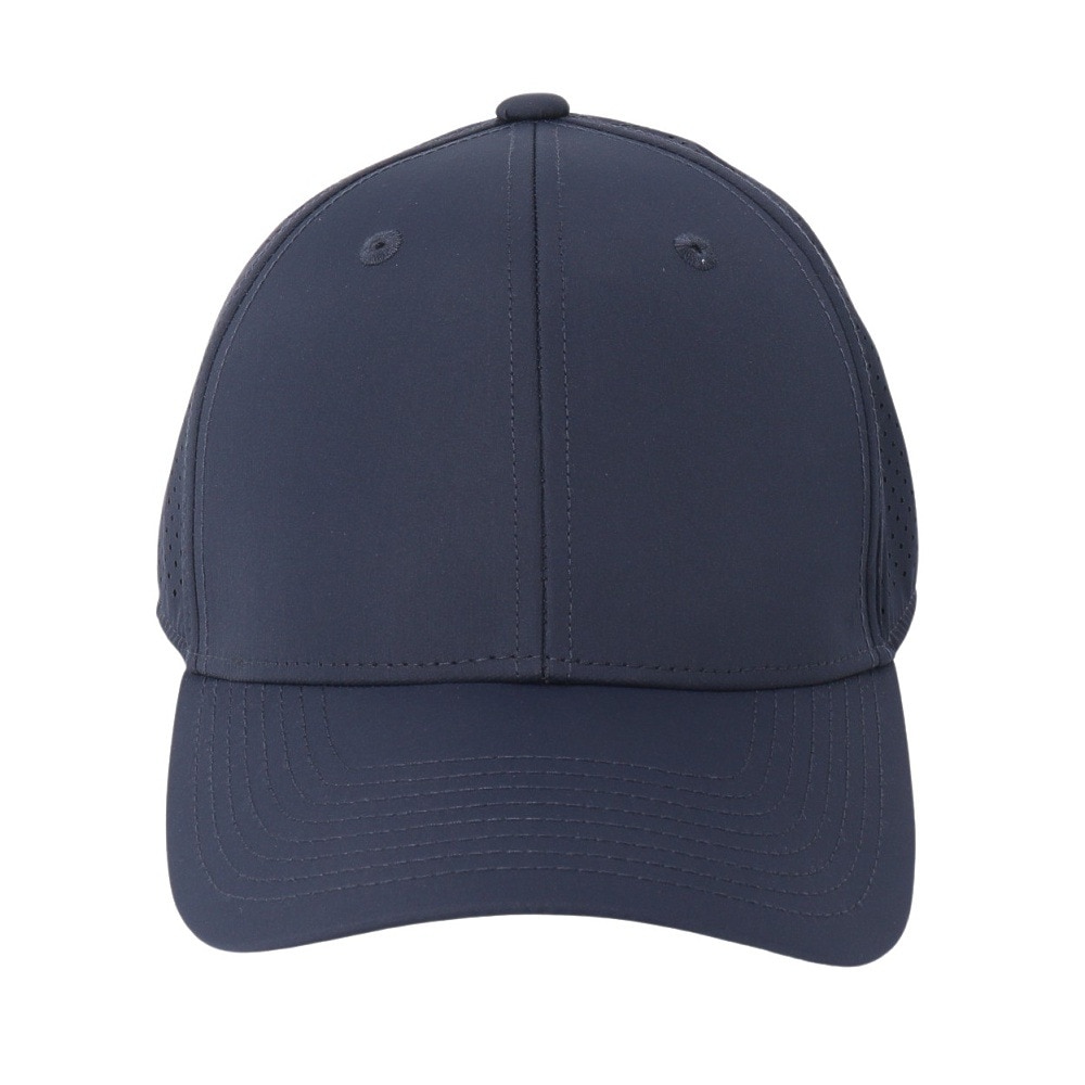 クー（Coo.）（メンズ）帽子 ビッグサイズ  レーザーメッシュキャップ 紺 897CO5ST0007 NVY 吸汗速乾 リフレクター 接触冷感 シンプル カジュアル 通気性