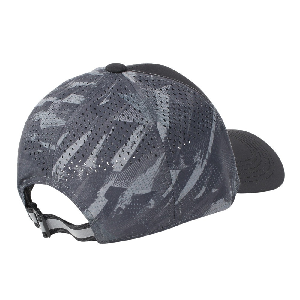 ジローム（GIRAUDM）（メンズ、レディース）帽子 レーザーカット  メッシュキャップ 黒 CP5S0001-WA897-GRST BLK  吸汗速乾 リフレクター 接触冷感 通気性