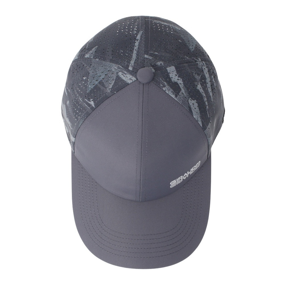 ジローム（GIRAUDM）（メンズ、レディース）帽子 レーザーカット  メッシュキャップ CP5S0001-WA897-GRST CGRY 吸汗速乾 リフレクター 接触冷感 通気性