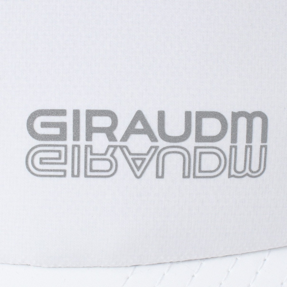ジローム（GIRAUDM）（メンズ、レディース）帽子 レーザーカット  メッシュキャップ 白 CP5S0001-WA897-GRST WHT 吸汗速乾 リフレクター 接触冷感 通気性