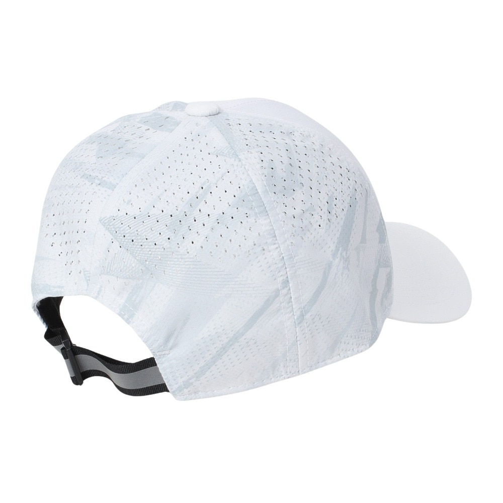 ジローム（GIRAUDM）（メンズ、レディース）帽子 レーザーカット  メッシュキャップ 白 CP5S0001-WA897-GRST WHT 吸汗速乾 リフレクター 接触冷感 通気性