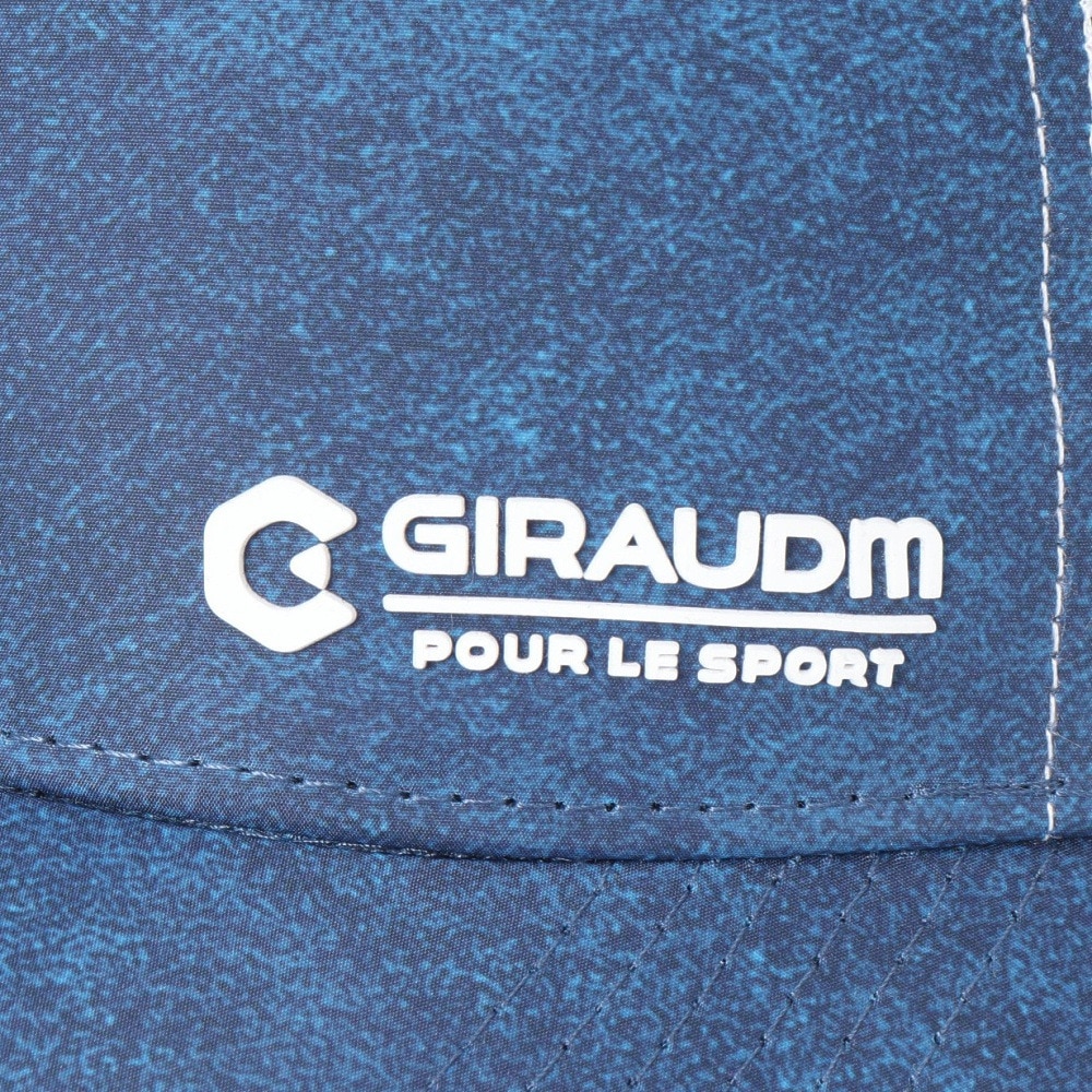 ジローム（GIRAUDM）（メンズ）帽子 サンドパターン  メッシュキャップ 青 CP5S0002-WA897-GRST BLU 吸汗速乾 リフレクター 接触冷感 通気性 シンプル