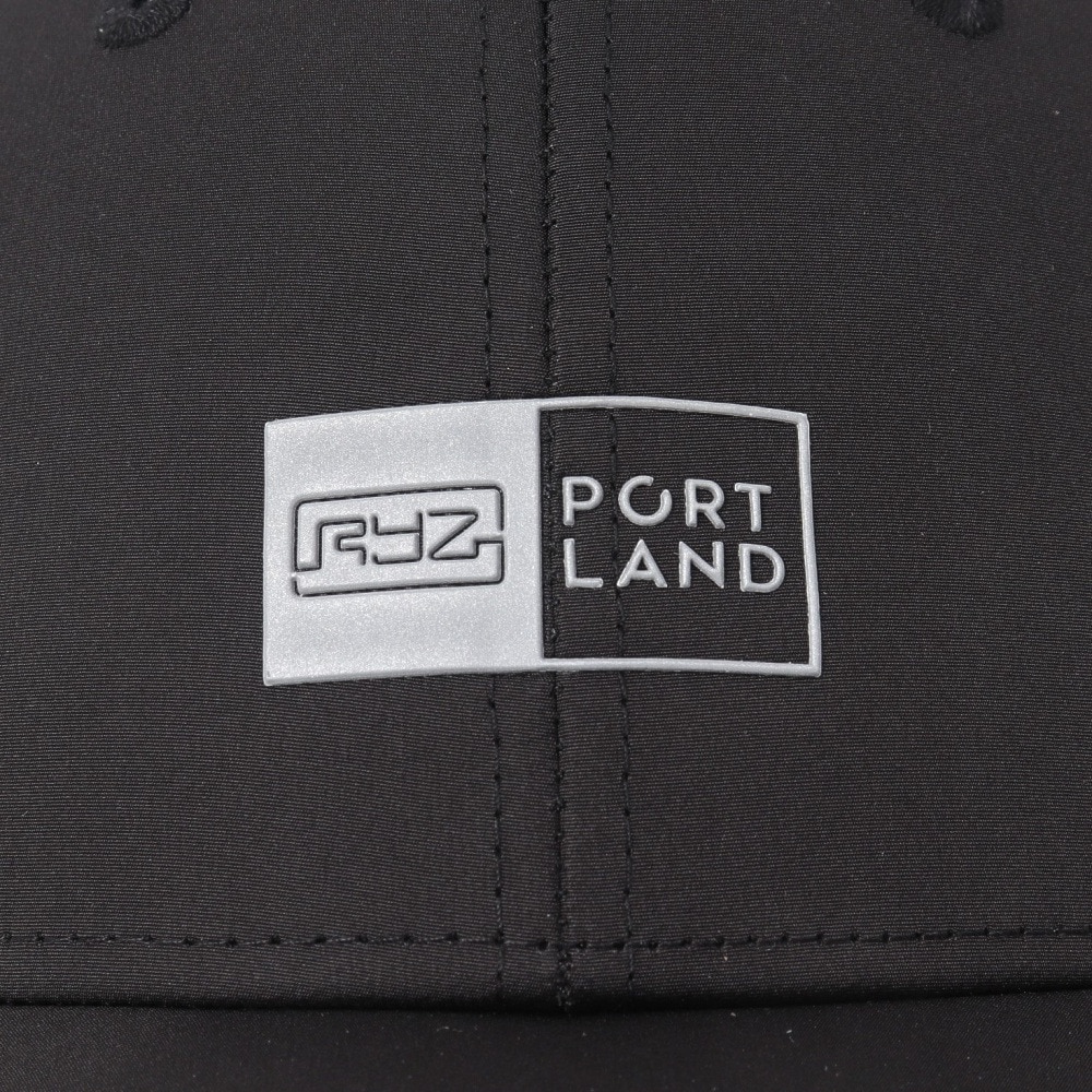 ライズ（RYZ）（メンズ）帽子 レーザーカットメッシュキャップ 黒 RZ20ST25SS0032 BLK 吸汗速乾 リフレクター 通気性 シンプル カジュアル 日除け 日差し対策