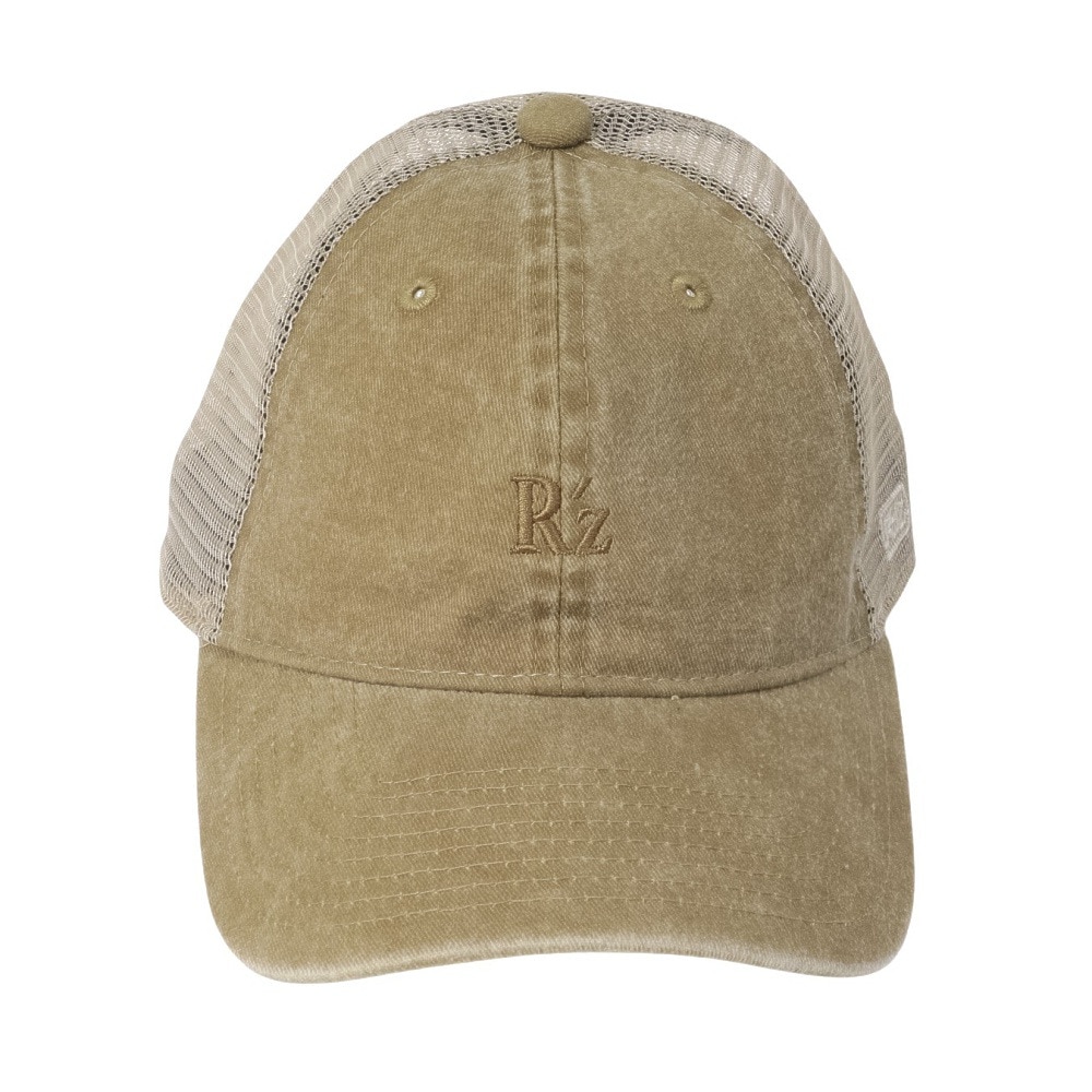 ライズ（RYZ）（メンズ）帽子ピグメント メッシュキャップ ベージュ RZ20ST25SS0040 BEG カジュアル ファッション おしゃれ スト系 お出かけ 旅行 デート ラフ