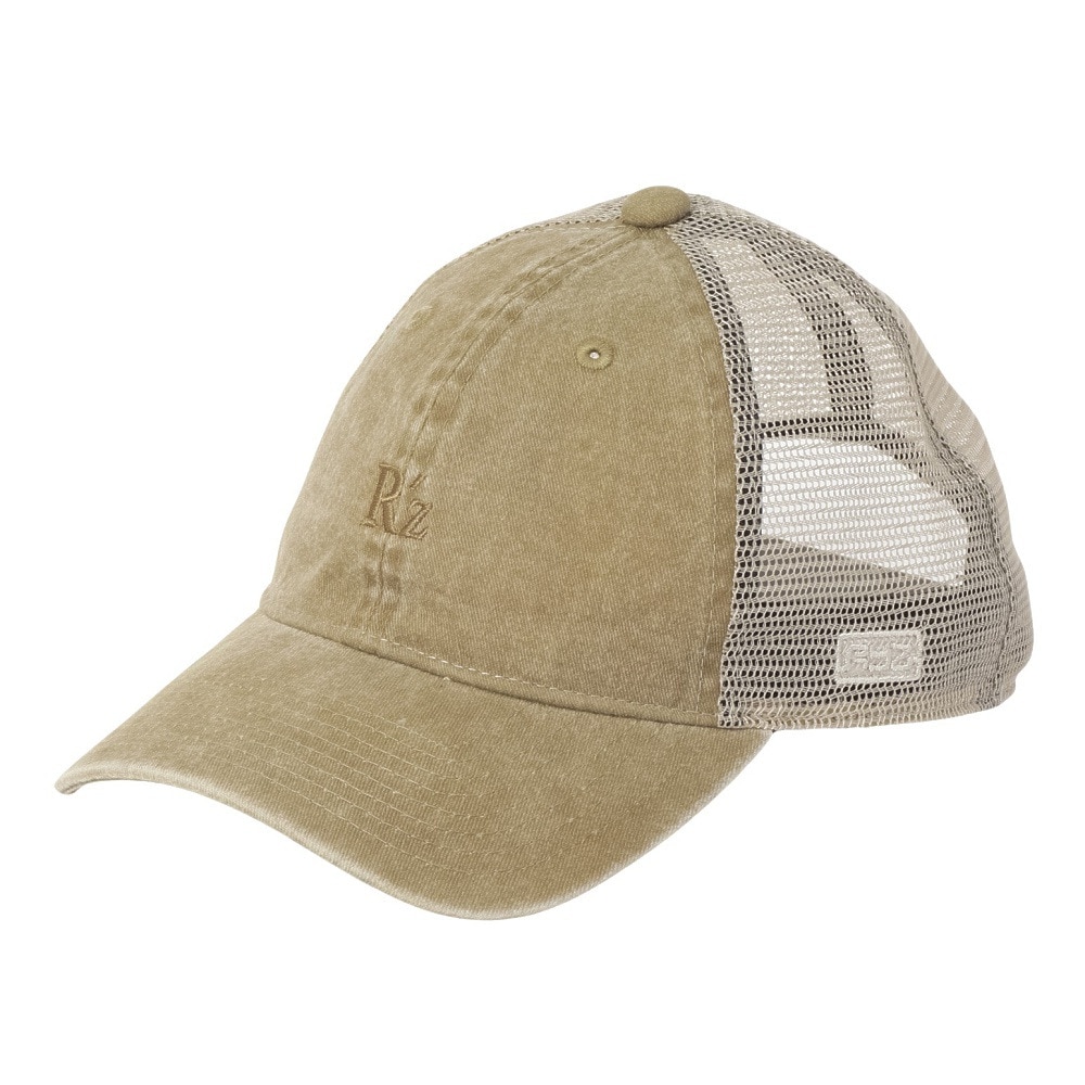 ライズ（RYZ）（メンズ）帽子ピグメント メッシュキャップ ベージュ RZ20ST25SS0040 BEG カジュアル ファッション おしゃれ スト系 お出かけ 旅行 デート ラフ