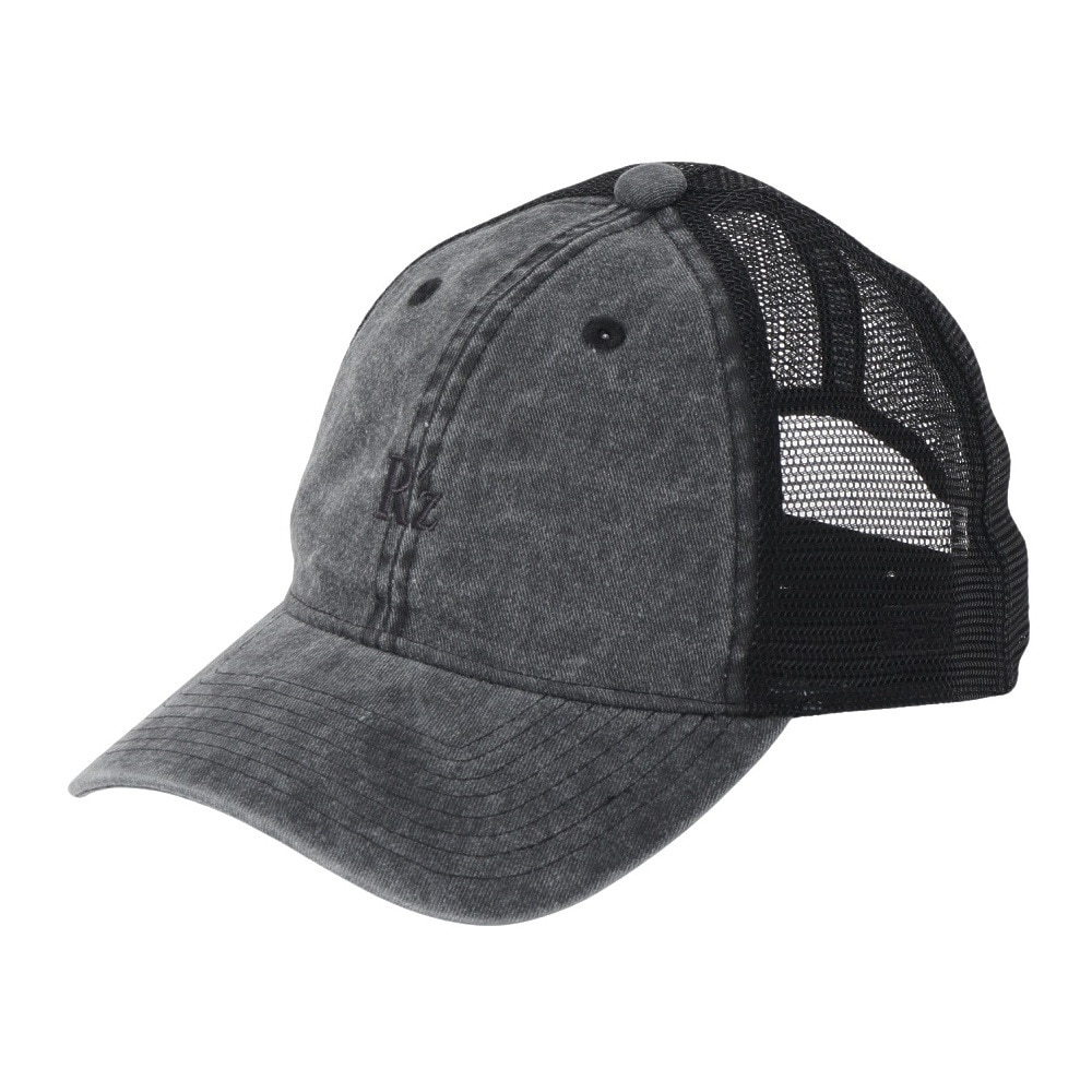 ライズ（RYZ）（メンズ）帽子 ピグメントメッシュキャップ RZ20ST25SS0040 BLK カジュアル ファッション おしゃれ スト系 お出かけ 旅行 デートラフ