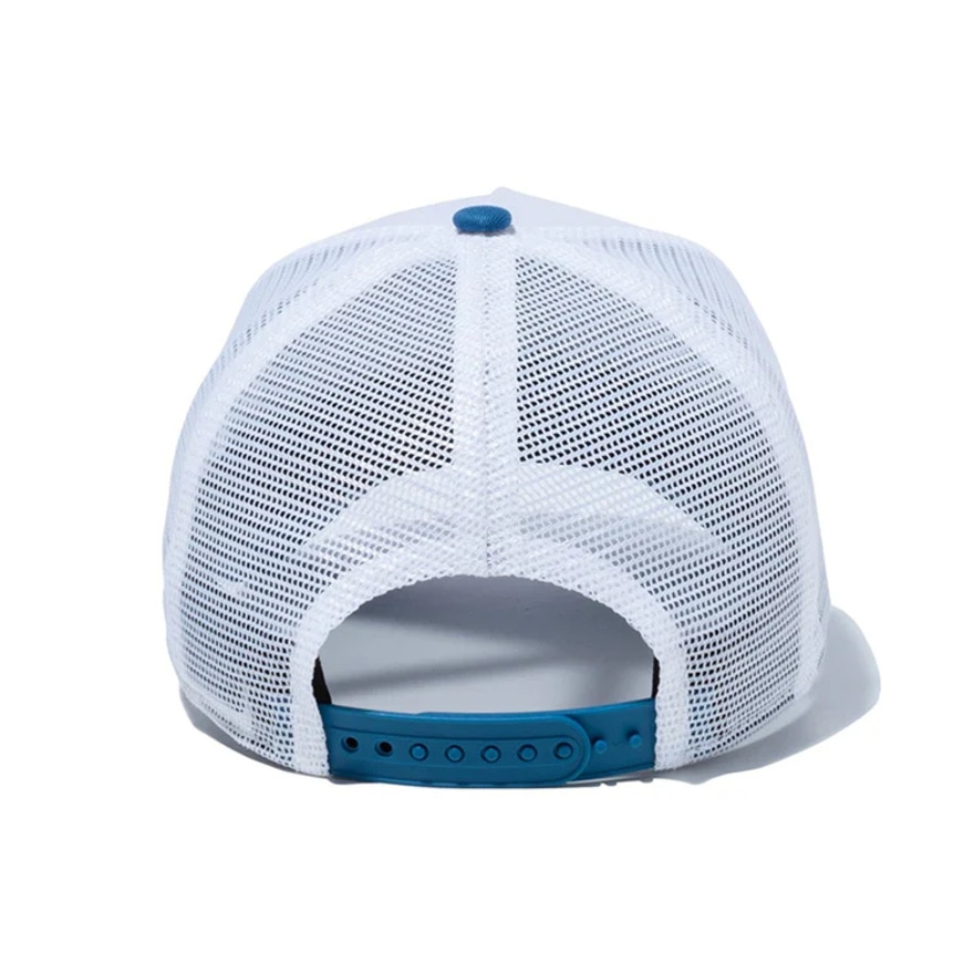 ニューエラ（NEW ERA）（メンズ）キャップ 9FORTY A-Frame トラッカー 北海道日本ハムファイターズ ホワイト×ブルー 56.8-60.6センチ 14524978
