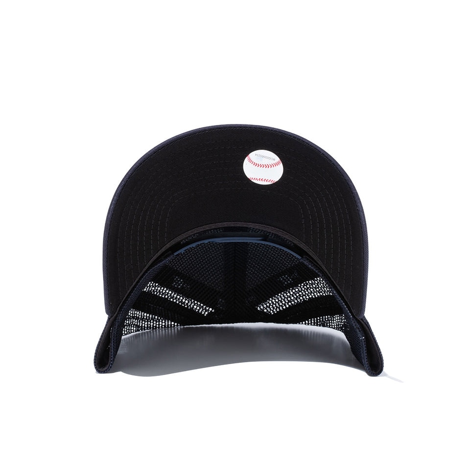 ニューエラ（NEW ERA）（メンズ、レディース）帽子 キャップ 9FORTY A-Frame トラッカー ニューヨーク・ヤンキース 紺 56-60cm 14524992 スポーツキャップ