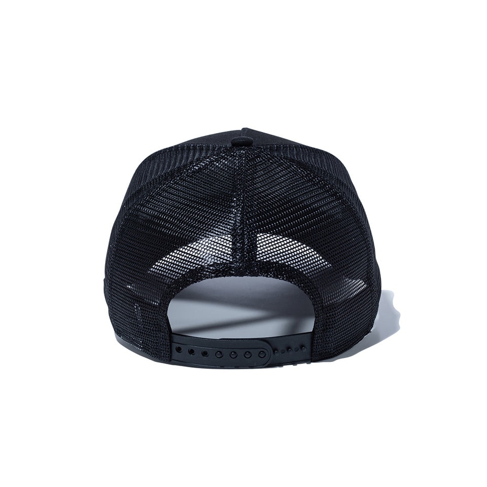 ニューエラ（NEW ERA）（メンズ、レディース）帽子 9FORTY A-Frame トラッカー オールドロゴ 黒 56-60cm キャップ 14524994 スポーツキャップ メッシュ