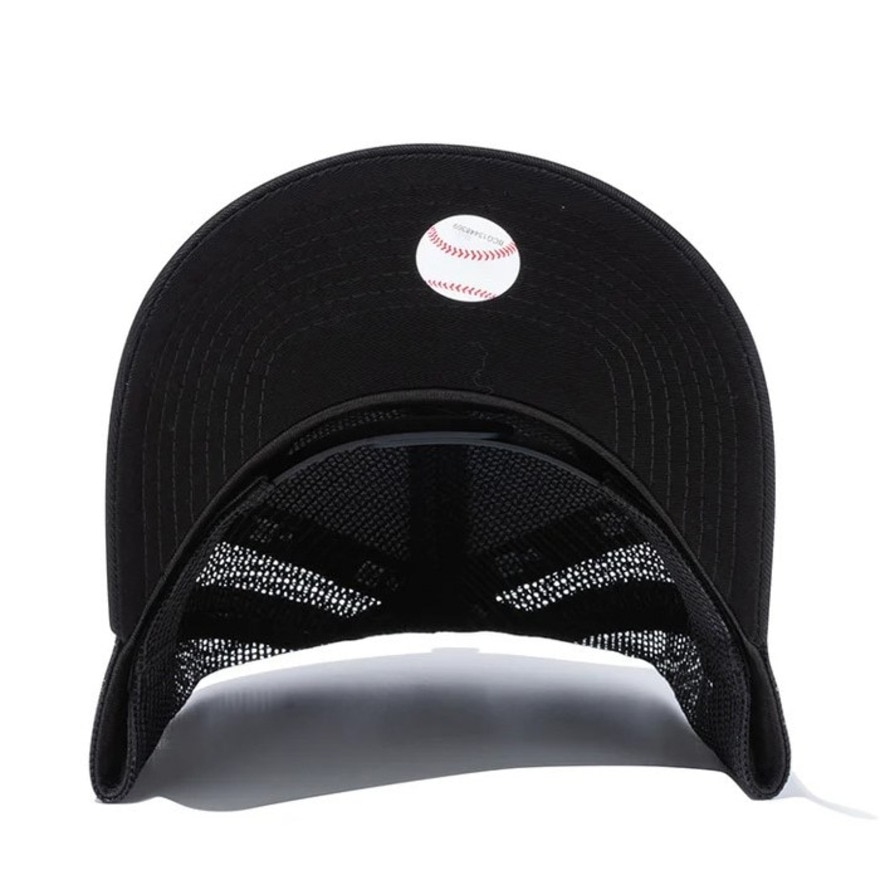 ニューエラ（NEW ERA）（メンズ、レディース）帽子 キャップ 9FORTY A-Frame トラッカー ロサンゼルス・ドジャース 黒  14524998 シンプル カジュアル