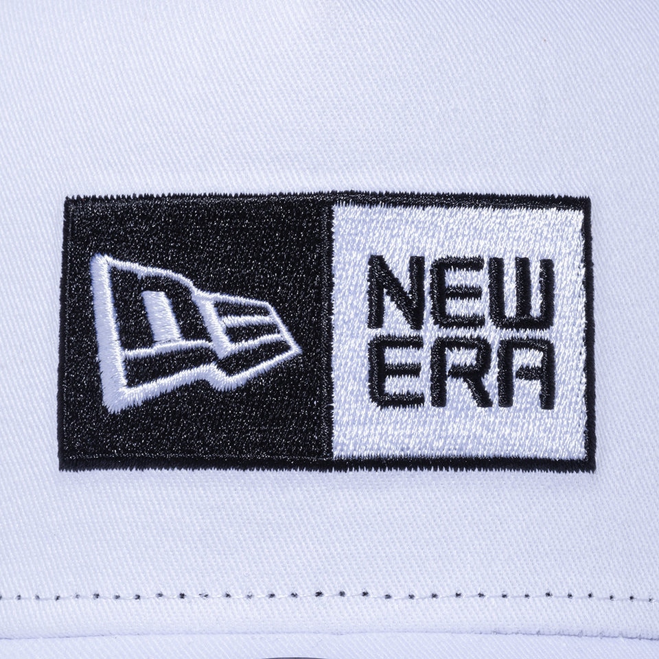 ニューエラ（NEW ERA）（メンズ、レディース）帽子 キャップ 9FORTY A-Frame トラッカー ボックスロゴ 白 14524999 通気性 日差し対策 深め