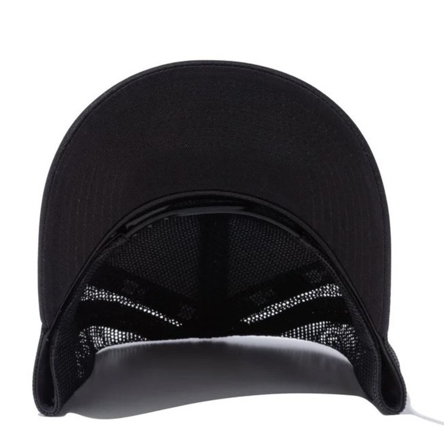 ニューエラ（NEW ERA）（メンズ、レディース）帽子 9FORTY A-Frame トラッカー ボックスロゴ キャップ 14525001 56.8-60.6cm 黒