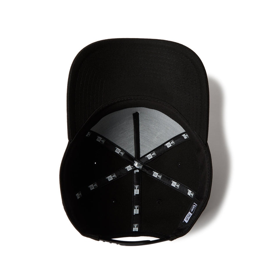 ニューエラ（NEW ERA）（メンズ、レディース）キャップ 9FORTY A-Frame Black Woven Patch 黒 56-60cm 14667865 スポーツキャップ 帽子