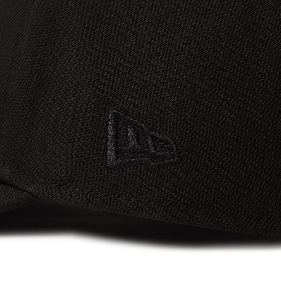 ニューエラ（NEW ERA）（メンズ、レディース）キャップ 9FORTY A-Frame Black Woven Patch 黒 56-60cm 14667865 スポーツキャップ 帽子