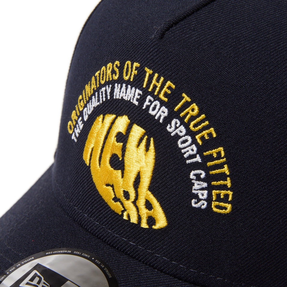 ニューエラ（NEW ERA）（メンズ、レディース）キャップ 9FORTY A-Frame Archive Embroidery 紺 56-60cm 14667900 スポーツキャップ 帽子