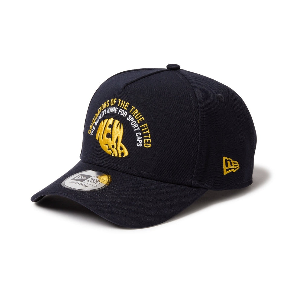 ニューエラ（NEW ERA）（メンズ、レディース）キャップ 9FORTY A-Frame Archive Embroidery 紺 56-60cm 14667900 スポーツキャップ 帽子