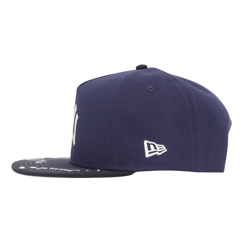 ニューエラ（NEW ERA）（メンズ、レディース）メッシュキャップ 5-Panel Square Visor Dripping ニューヨーク・ヤンキース 14668190
