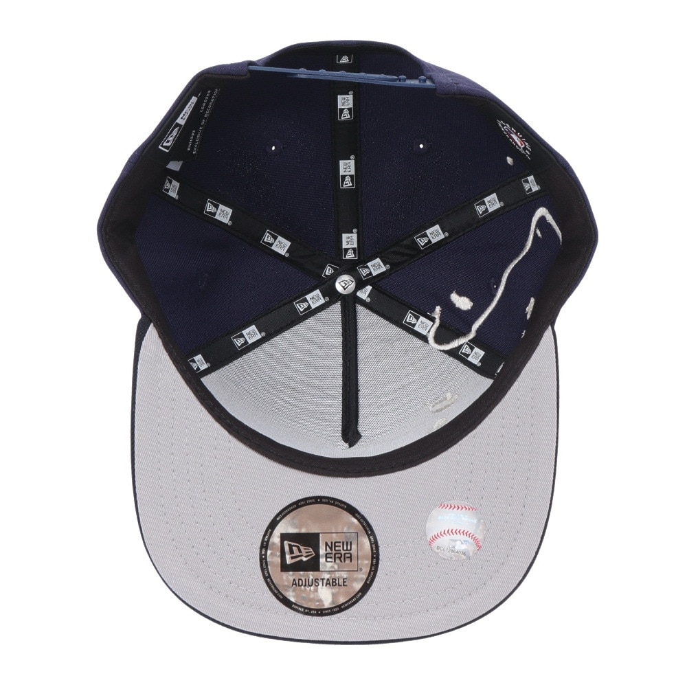 ニューエラ（NEW ERA）（メンズ、レディース）メッシュキャップ 5-Panel Square Visor Dripping ニューヨーク・ヤンキース 14668190